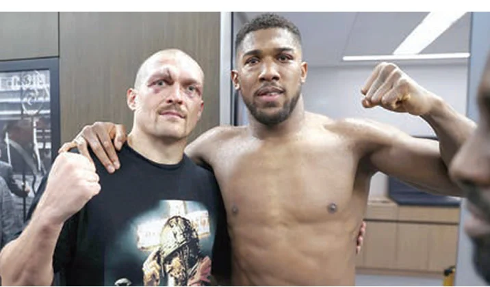 Oleksandr Usyk and Anthony Joshua 8f94a1e2